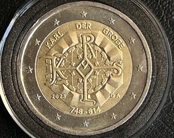 Coin 2 Euros Germany 2023 'A' (Berlin) - Karl Der Grobe (Charlemagne)