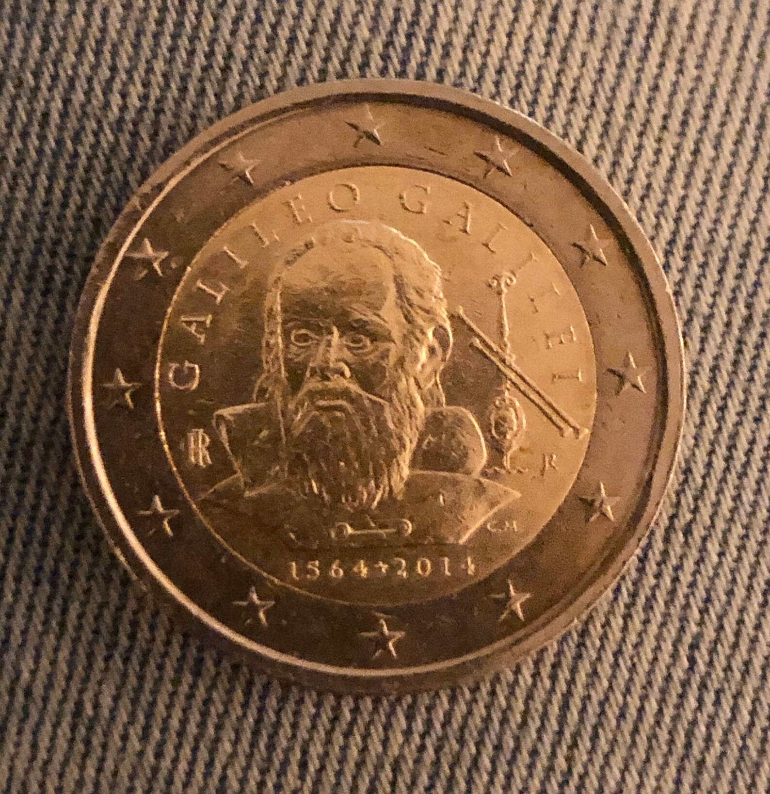 Muntstuk 2 euro Italië Italia 2014
