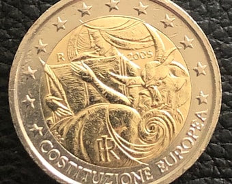 Coin 2 euro Italy Italy 2005 - Commemorative Anniversary of the European Constitution