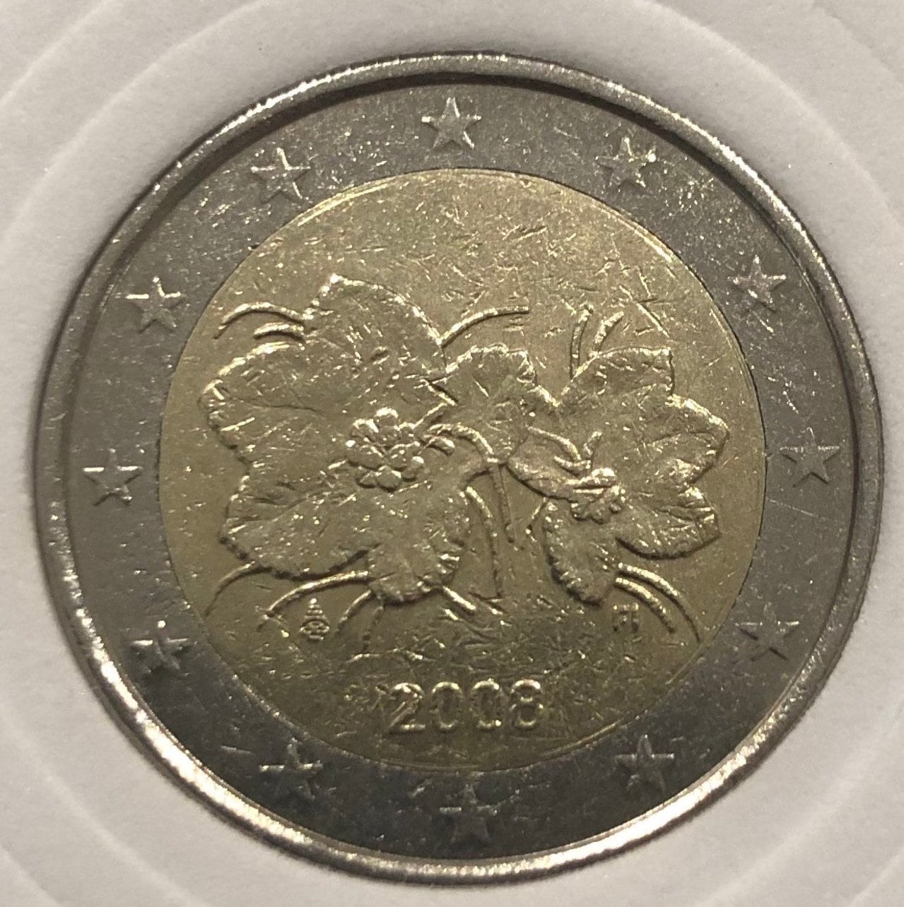 ユーロ記念硬貨　2ユーロ14個 2ユーロ バイメタル記念貨 < 欧州連合(ユーロ) < 海外通貨 < 文