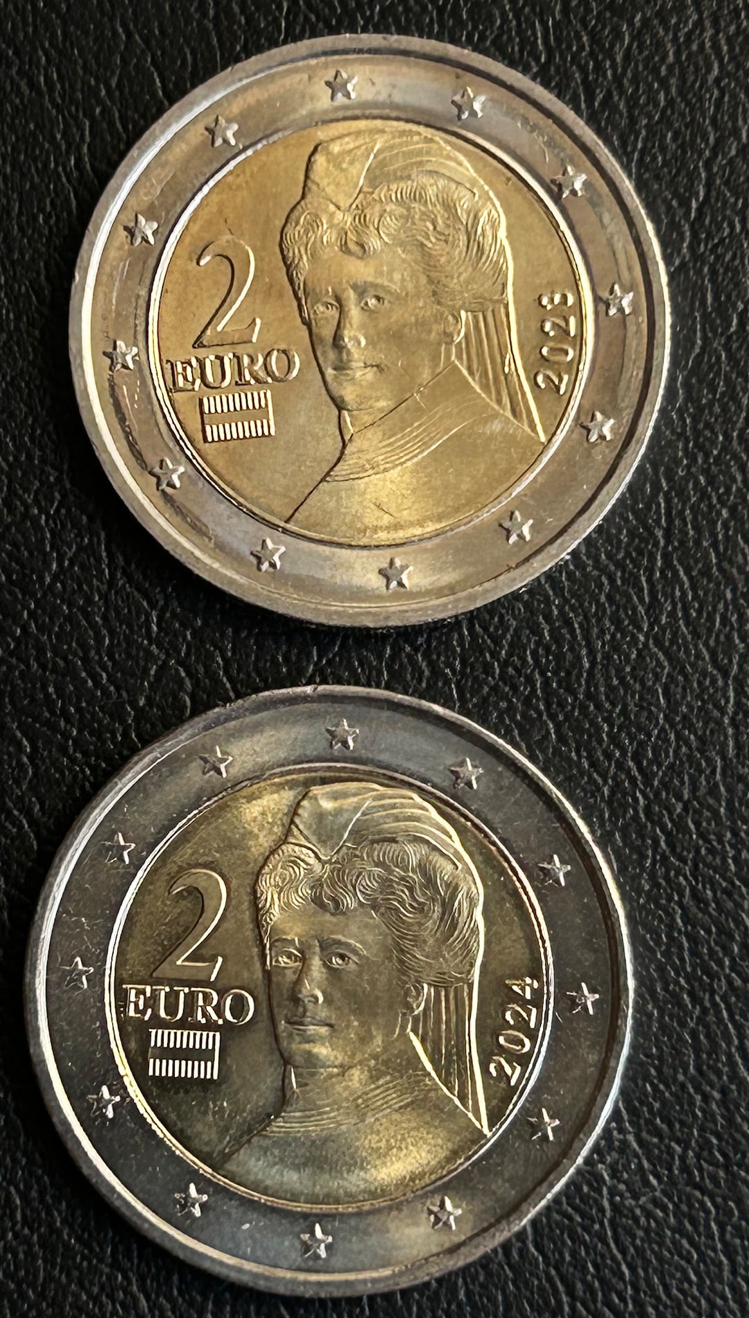 2 Euro Münze Bertha Von Suttner 2002 2 Coins 2 Euro Austria 2023 E 2024 Bertha Von Suttner - Etsy