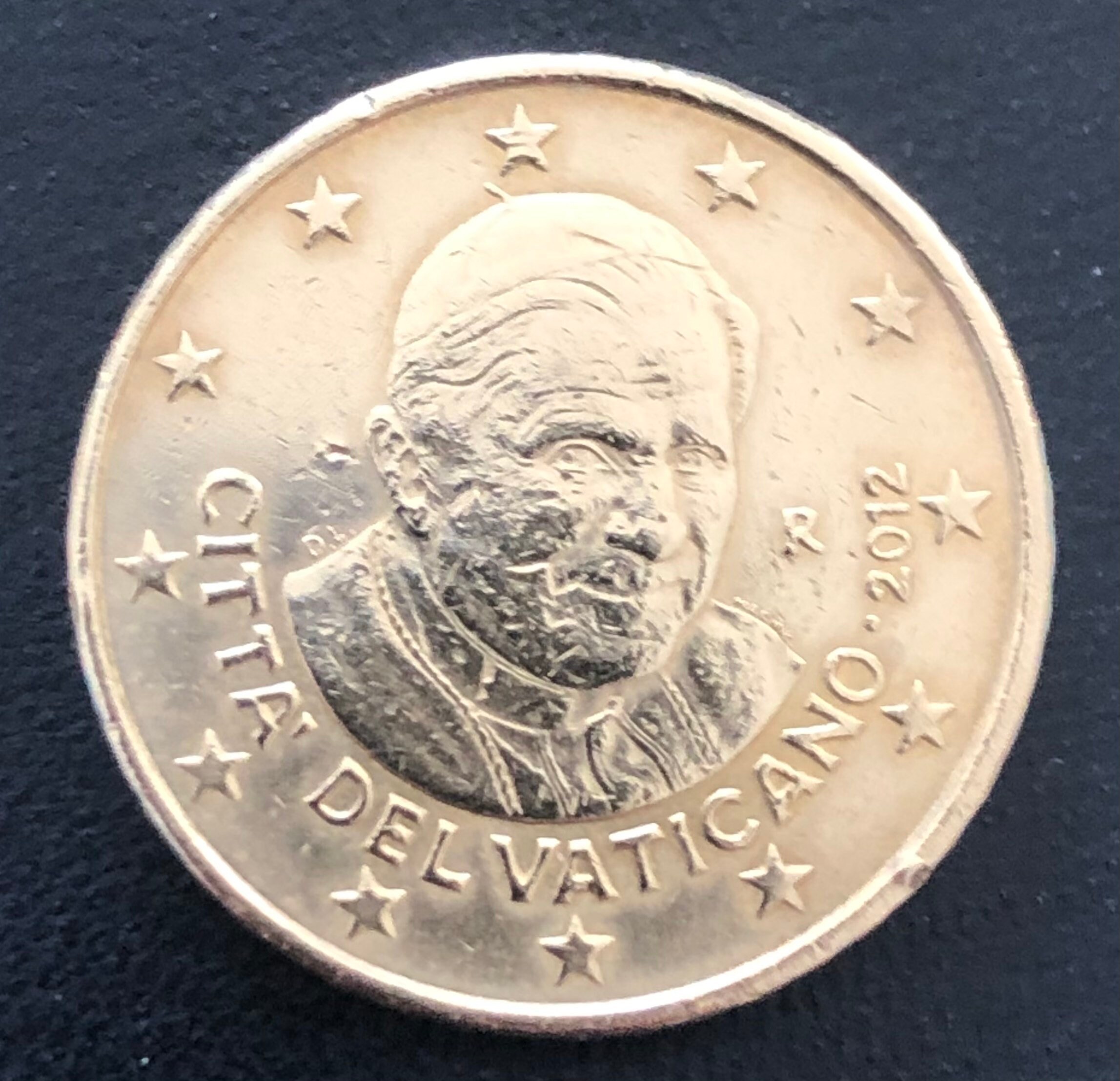プルーフコインセット バチカン 2007 ユーロ ?2 - 1セント 銀メダル 教皇ベネディクト 希少 コイン 50 ユーロ
