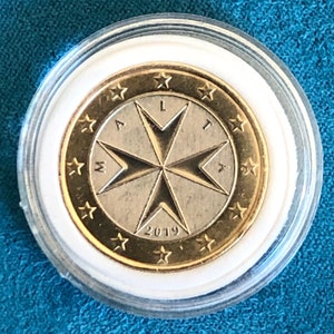 Coin 1 euro Malta Republic 2019 &#39;F&#39; - Rare