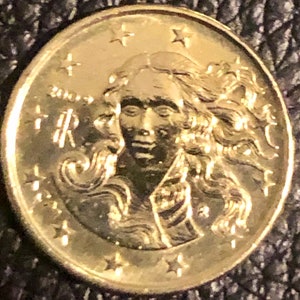 Münze 10 Eurocent Italien - Italien „Geburt der Venus“ von Botticelli - verschiedene Jahre verfügbar - alternatives Ausgabejahr Ihrer Wahl