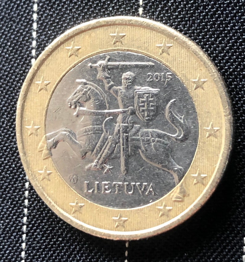 Don't miss it this time Coin 1 Euro Lithuania 2015 - Knight of Vytis