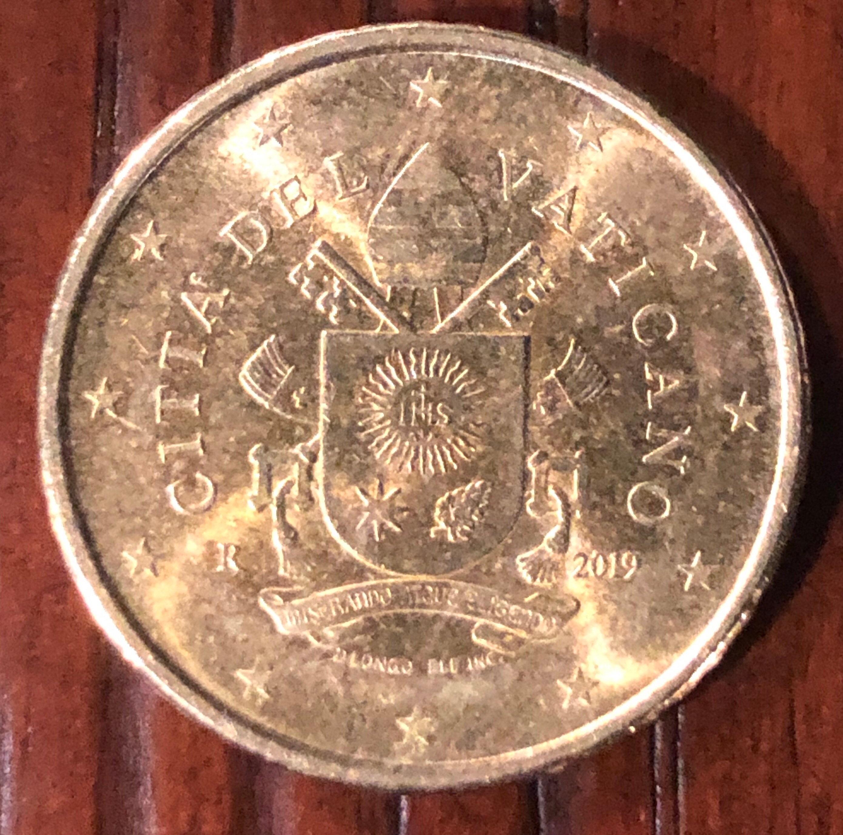 Coin 50 Eurocent Vatican City 2019