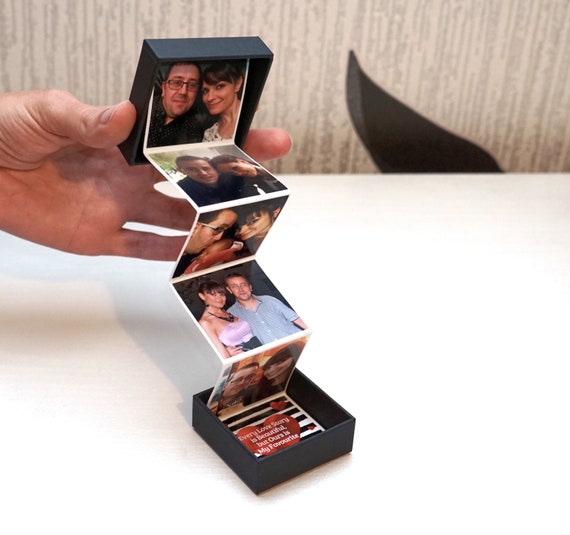 DIY Pull Out Photo Box For Gift  Gift Making Idea For Birthday,  Anniversary and Valentine day Gift 