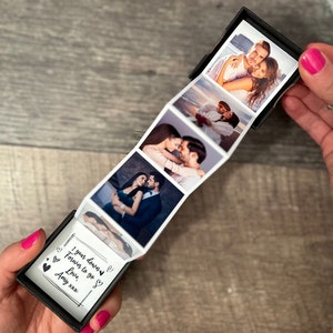 Personalised 1st Anniversary Photo Gift Box: Paper Anniversary Keepsake