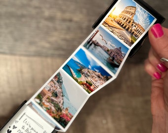 Custom Surprise Trip Photo Gift Box: Personalised Holiday Reveal