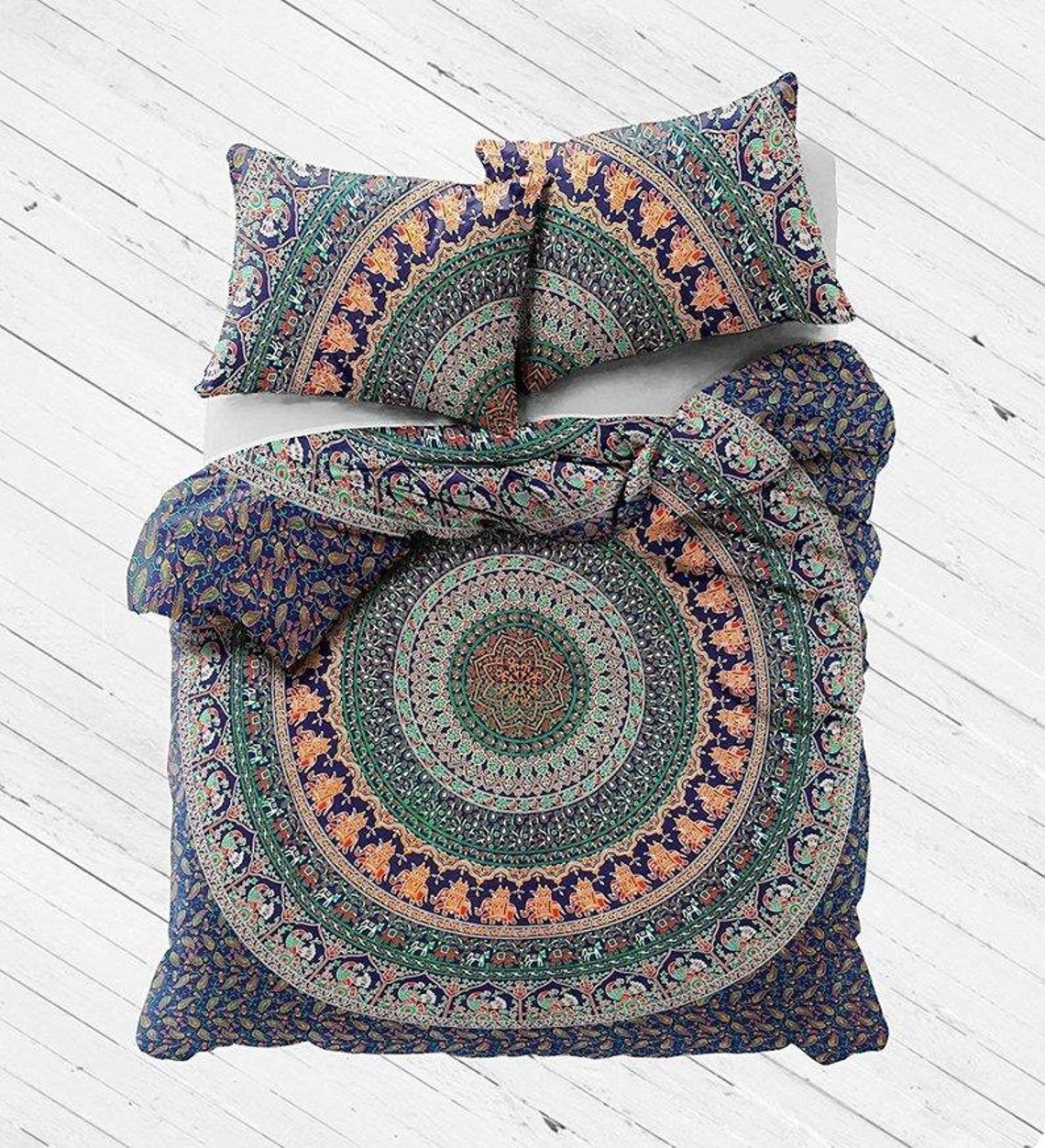 Mandala duvet cover Mandala tapestry Mandala Quilt Doona Cover Etsy