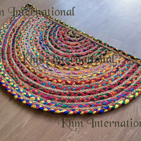 Half Circle Rug Etsy