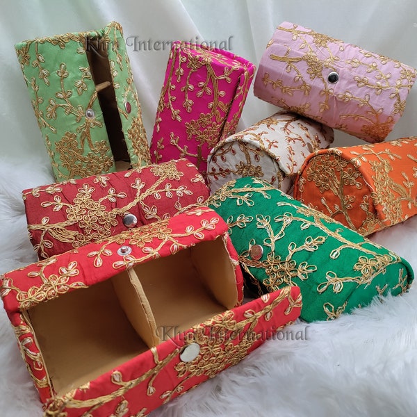 Bangle box Lot Of 100 Jewelry box, Wedding Favor, Bangle Box,Wedding Gift, Birthday Gift, Gift Box, Indian Bridesmaid box, Return Gift New