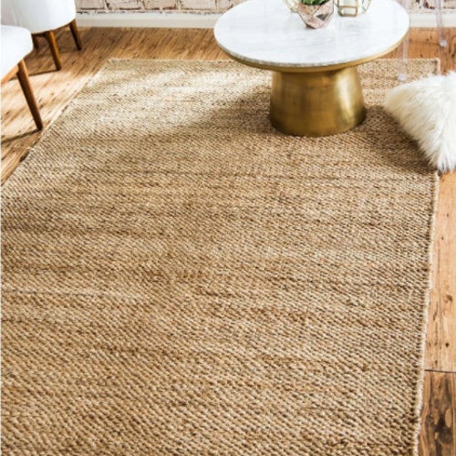 Rugs 2x3 Feet Rugs Rag Rug Indian Jute Floor Rug Rag Handmade Jute Rug