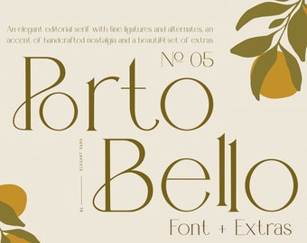 Modern Ligature Font, Elegant Font, Logo Design Font, Display Font, Hand Lettered Serif Font, Classic Serif Typography, Modern Typography