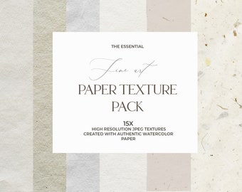 Watercolor Paper Texture - Clip Art Paper Texture - Handcrafted Paper Background - Watercolor Paper Background - High Resolution Texture