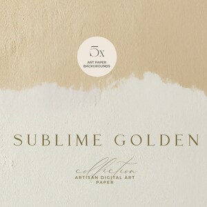 Modern Neutral and Gold Background - Beige and Gold Texture - Abstract ...