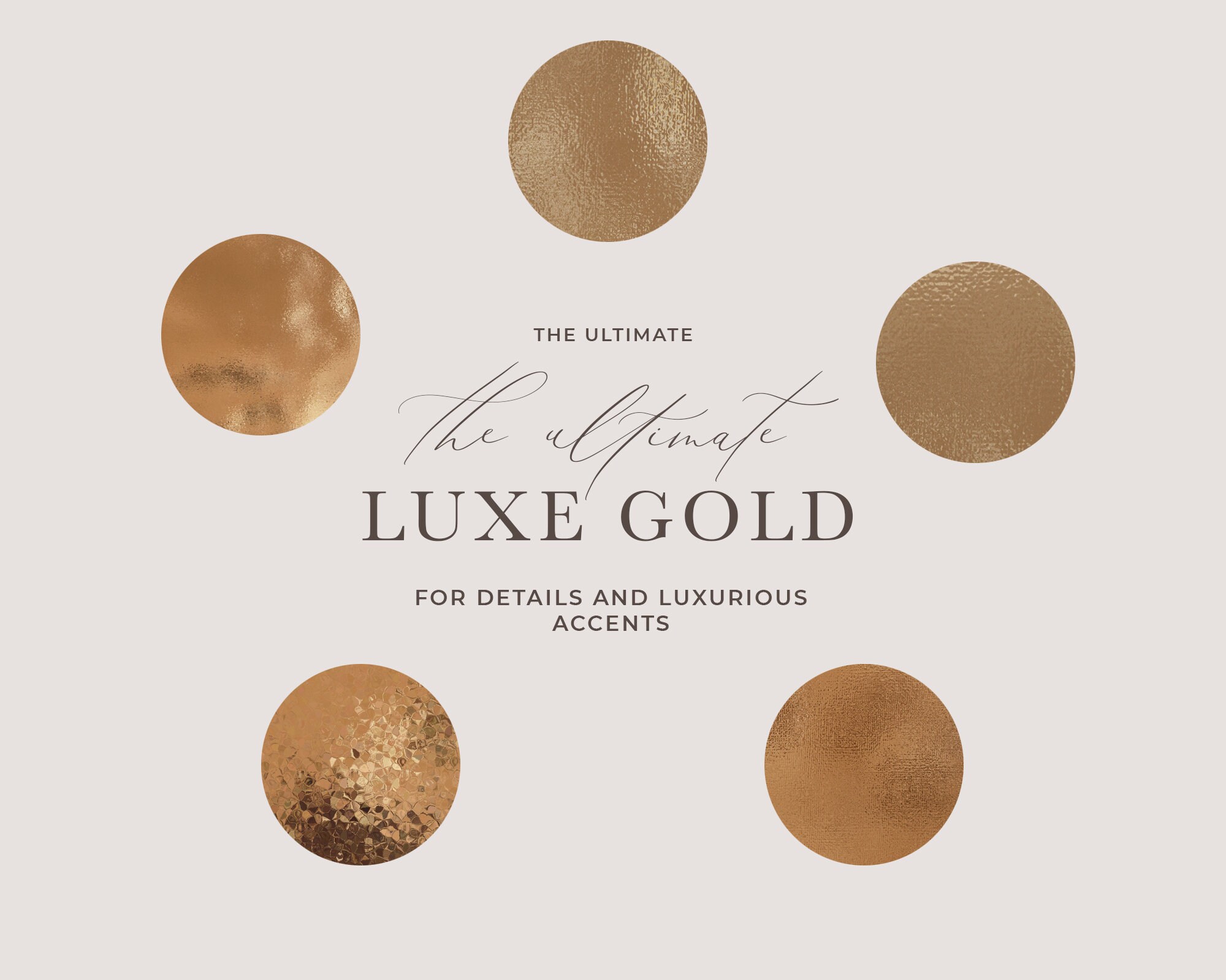 Digital Gold Foil Texture Luxury Gold Texture Golden Etsy