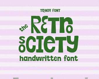 Fuentes manuscritas, fuentes hechas a mano, fuentes de letras de molde hechas a mano, letras a mano en negrita, fuentes Dopamine Decor, fuentes para marca de café, fuentes artísticas