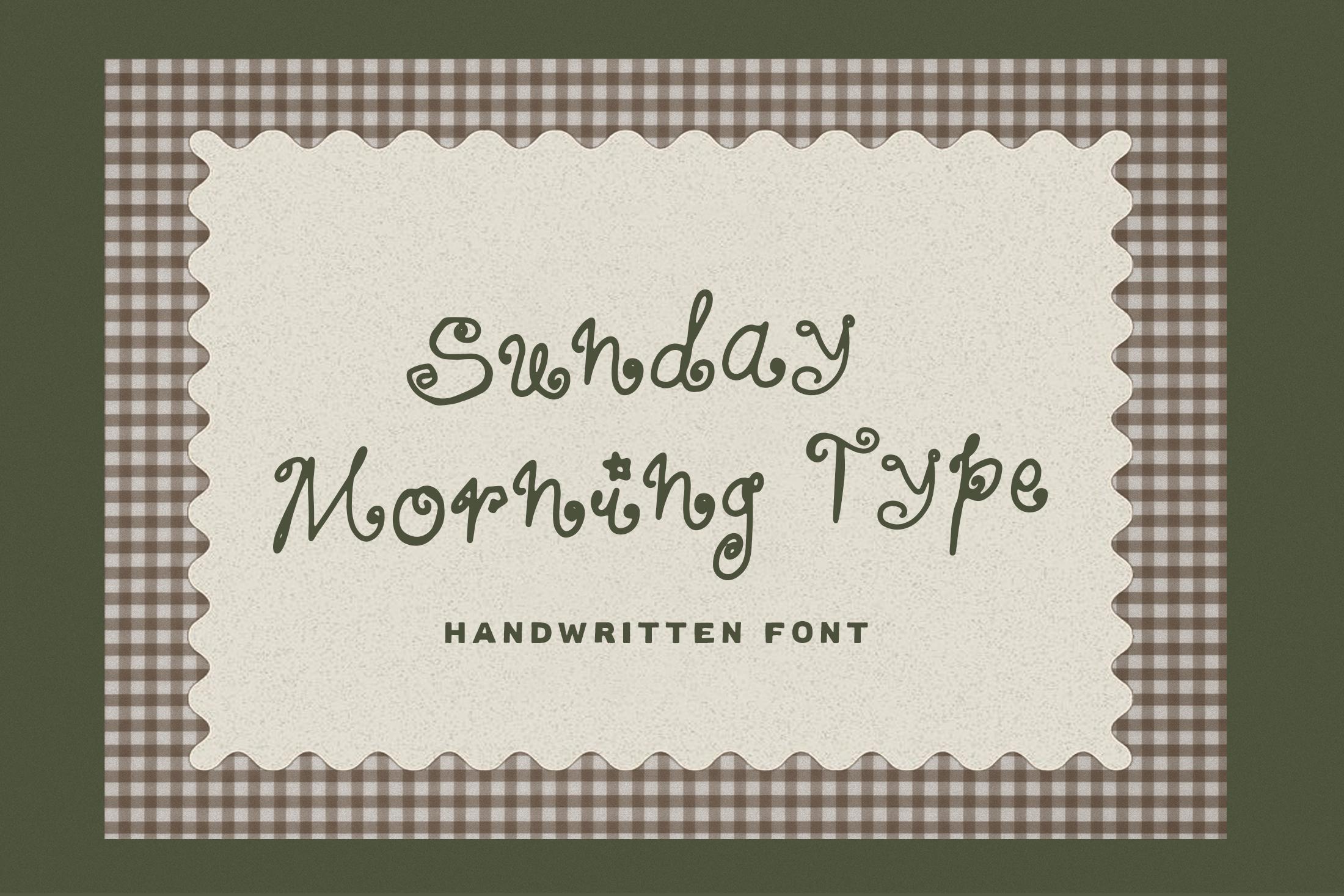 Handwritten Whimsy Font, Quirky Font, Hand Lettered Curly Script ...