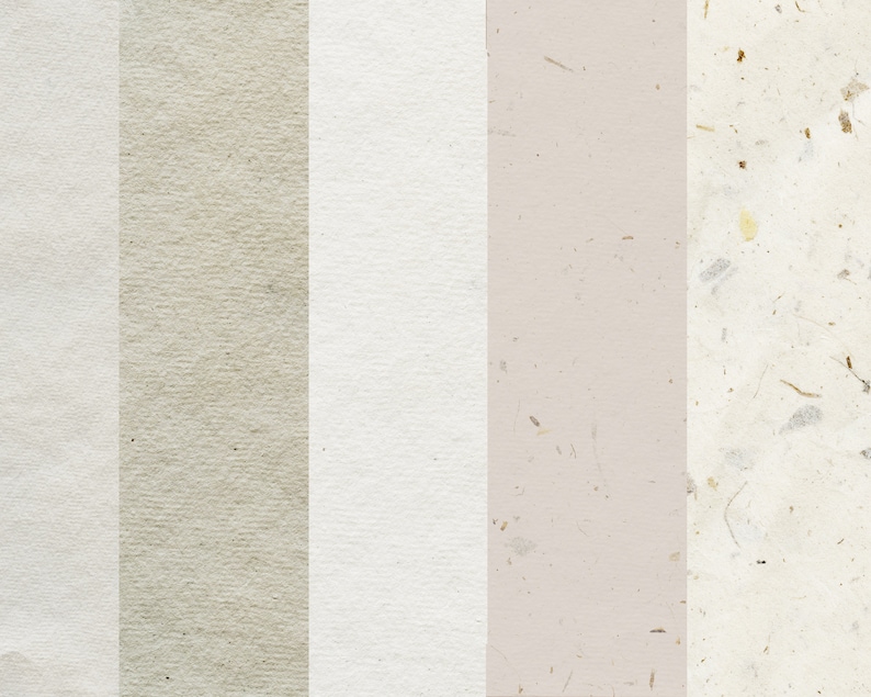 Watercolor Paper Texture - Clip Art Paper Texture - Handcrafted Paper Background - Watercolor Paper Background - High Resolution Texture image 3