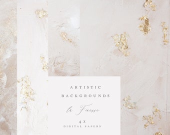 Festive Gold Texture - Fine Art Gold Texture - Fine Art Digital Texture - Luxury Texture - Abstract Gold Leaf Painting - Winter Clip Art