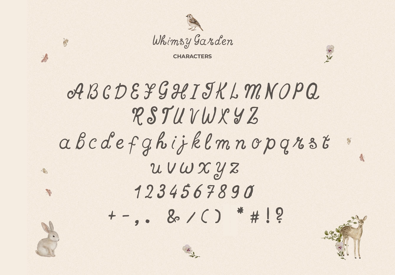 Hand Lettered Font, Handwritten Notes Font, Hand Lettered Font ...