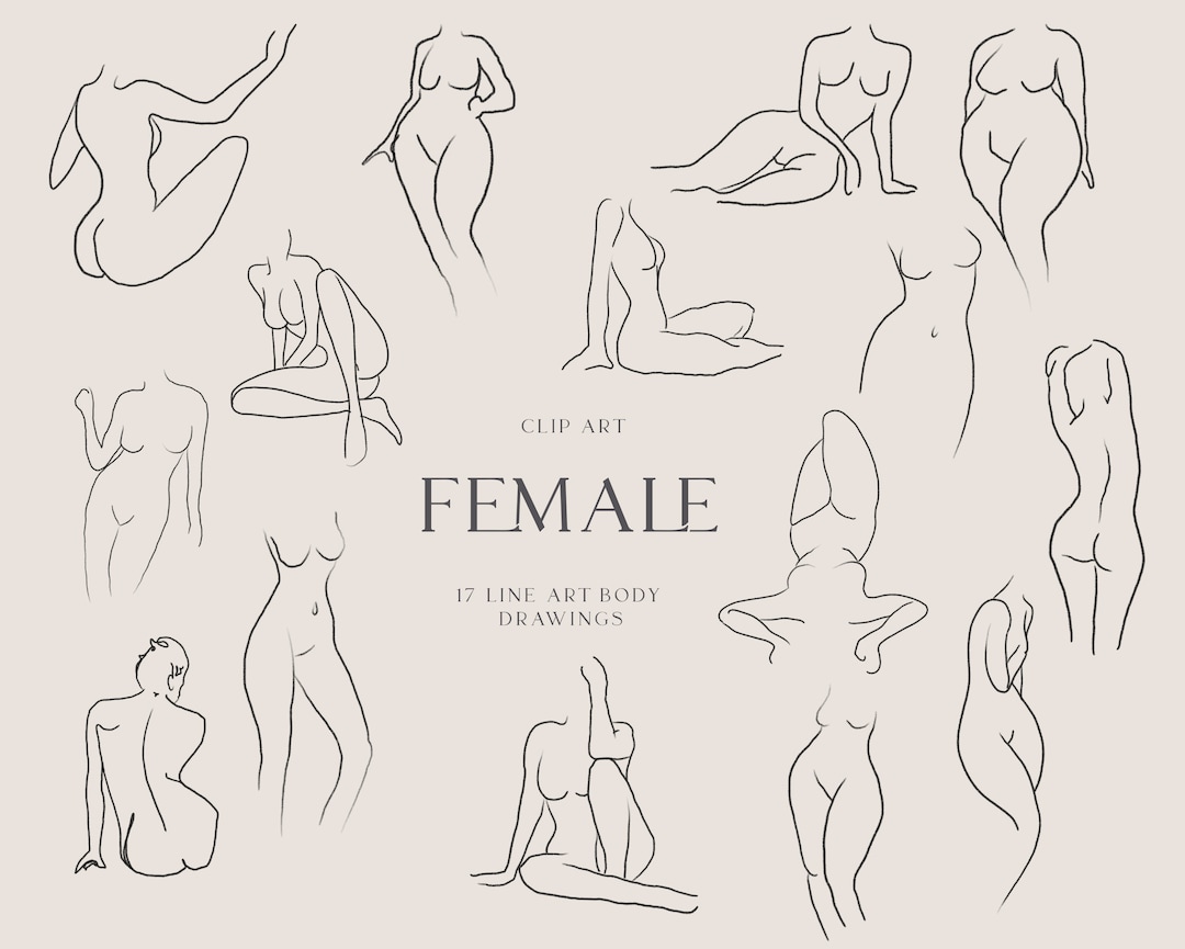 Female Body Drawing - Girl Named Guiliana - Female Body Drawing - Posters  and Art Prints | TeePublic