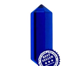 Andara &#39;&#39;BlueRay Activator&#39;&#39; 6Pointed Double wall BlueRay Energy Transmitter, Siberian Blue