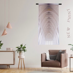 Wandteppich „Ancient WisdomKeeper“, Göttliche Poesie-Aktivierungswandbehang, 100 % Baumwolle, groß, 60 x 120 cm, inkl. Stab