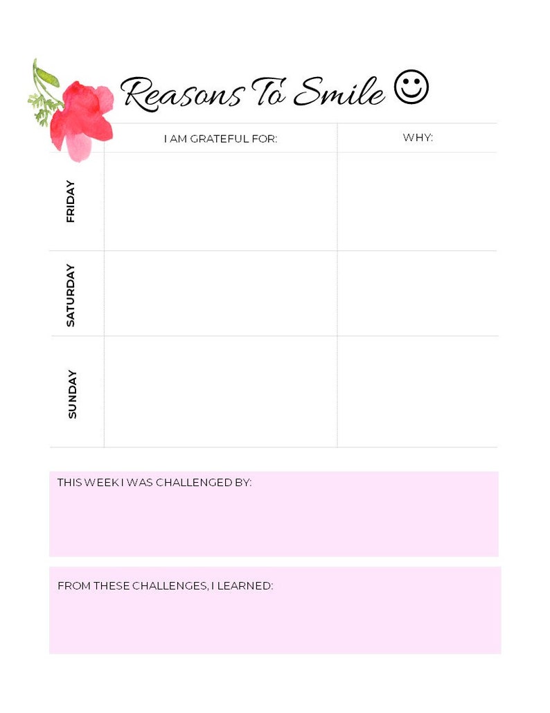 Affirmation Journal Template Affirmation Journal Template