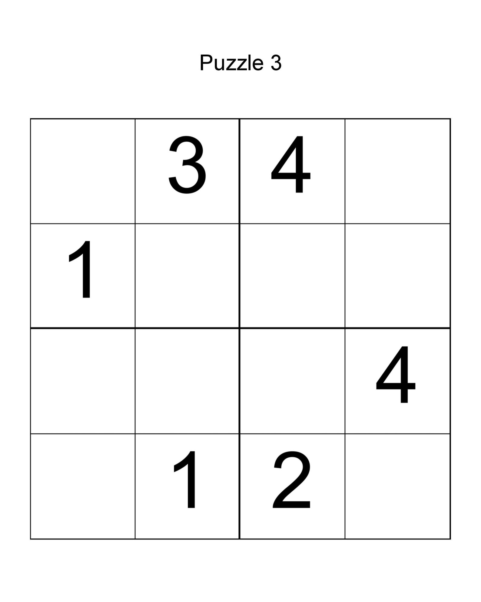 sudoku-for-kids-or-beginners-easy-4x4-sudoku-100-puzzles-etsy
