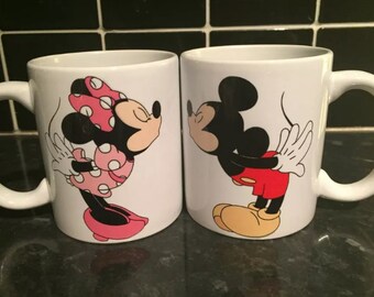 micky house and minni mouse his and hers mug set valentines day gift idea present micky house and minni mouse his and hers mug set valentines day gift idea present