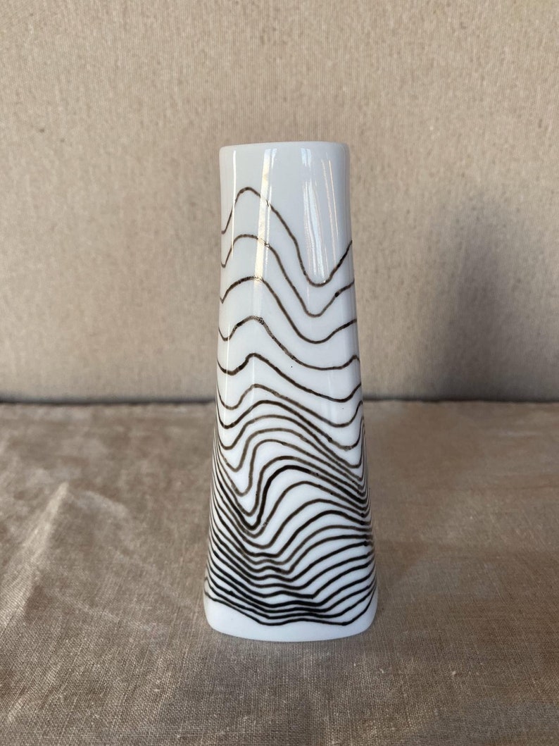 Hand painted ceramic vases image 10
