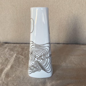 Hand painted ceramic vases image 6