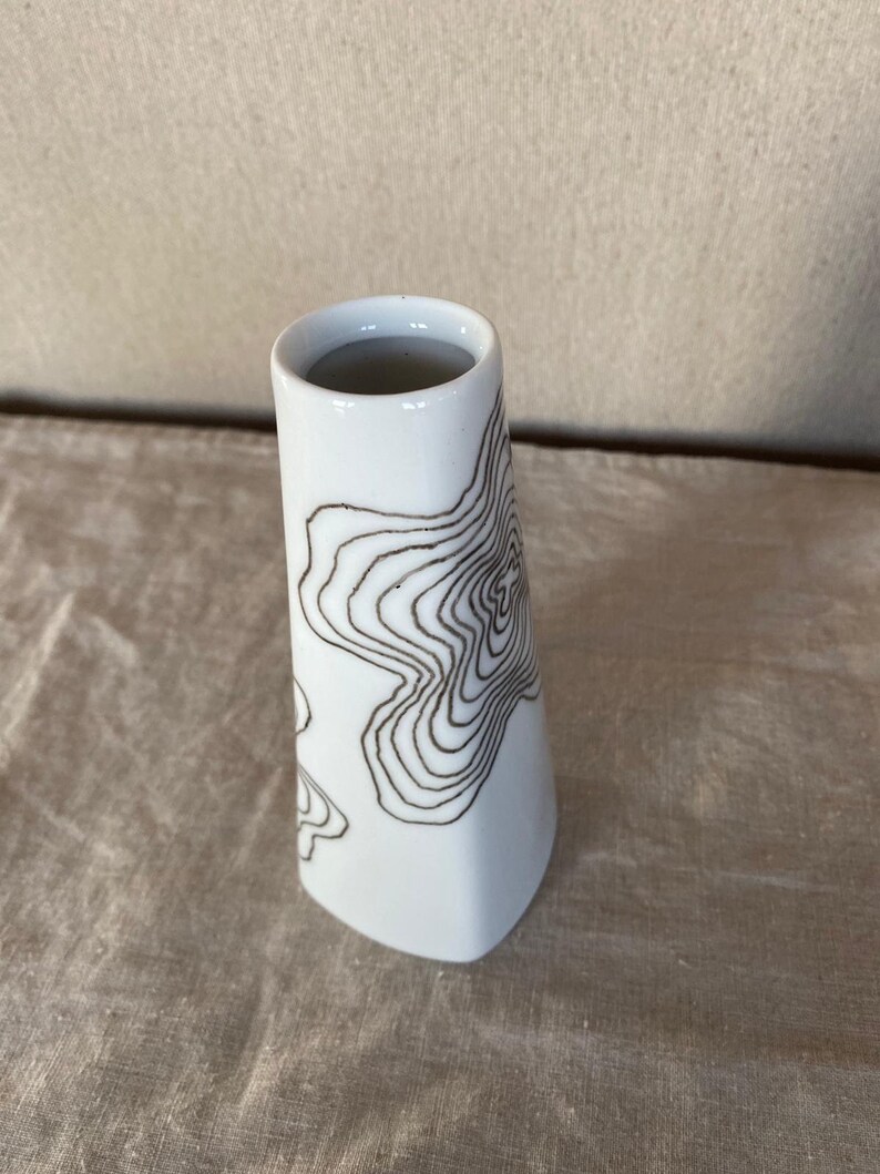 Hand painted ceramic vases image 5