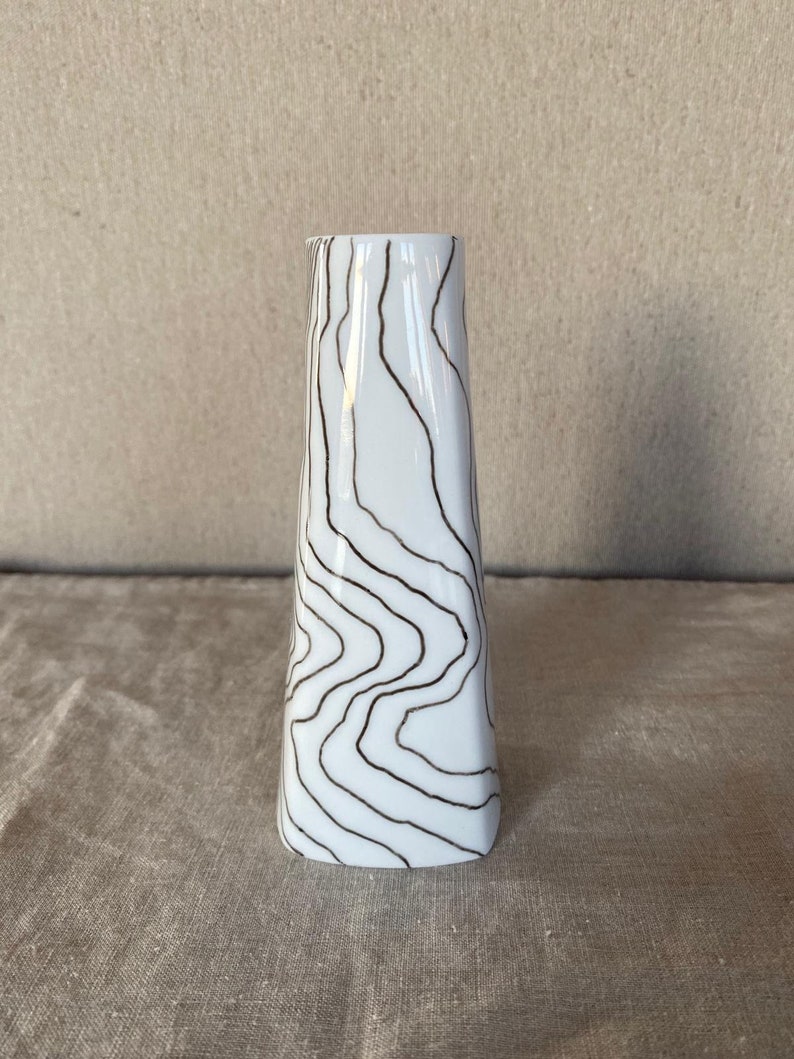 Hand painted ceramic vases image 3