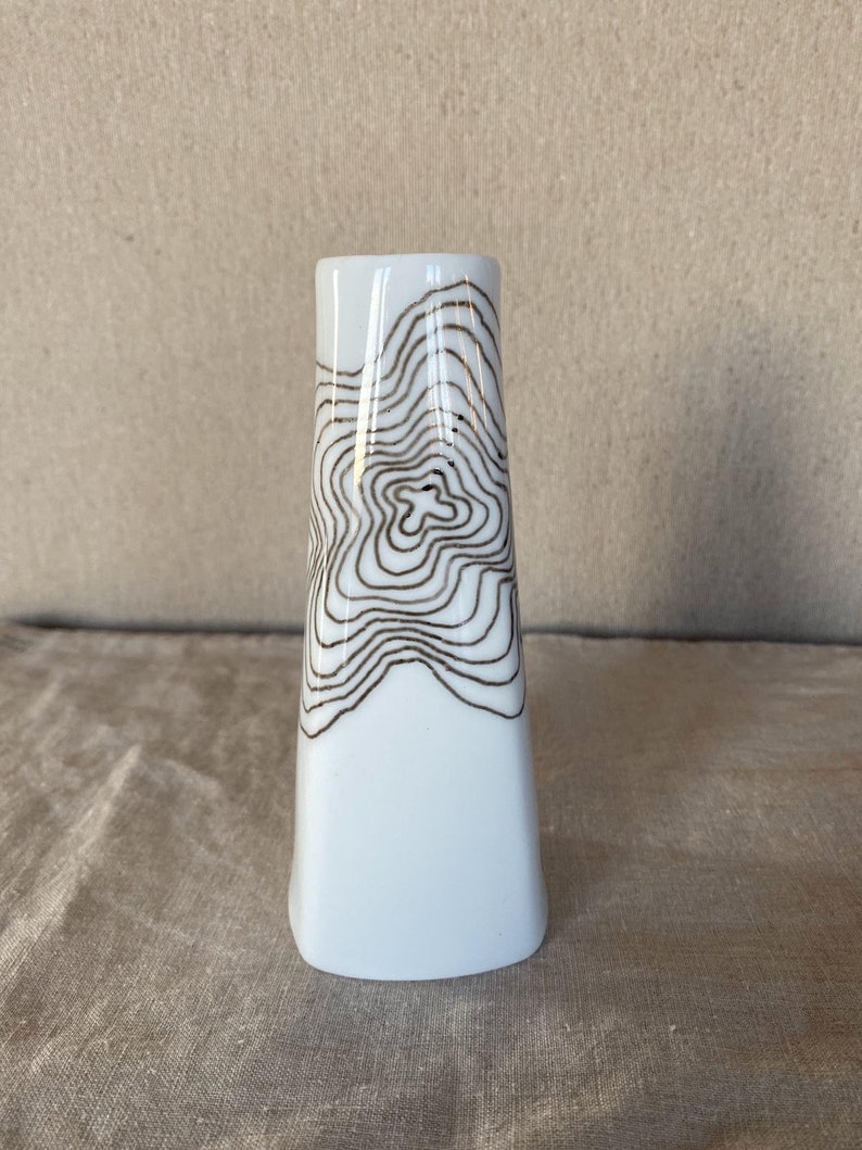 Hand painted ceramic vases image 7