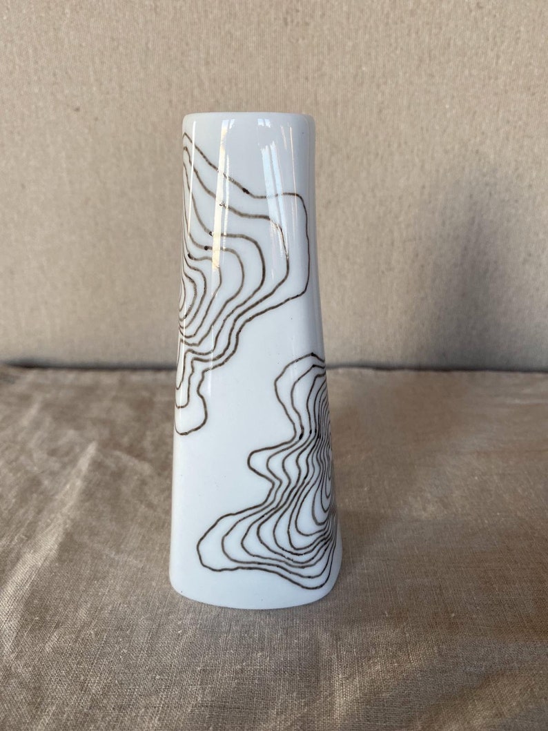 Hand painted ceramic vases image 8