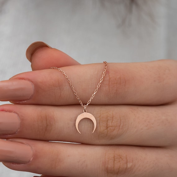 Necklace half hotsell moon