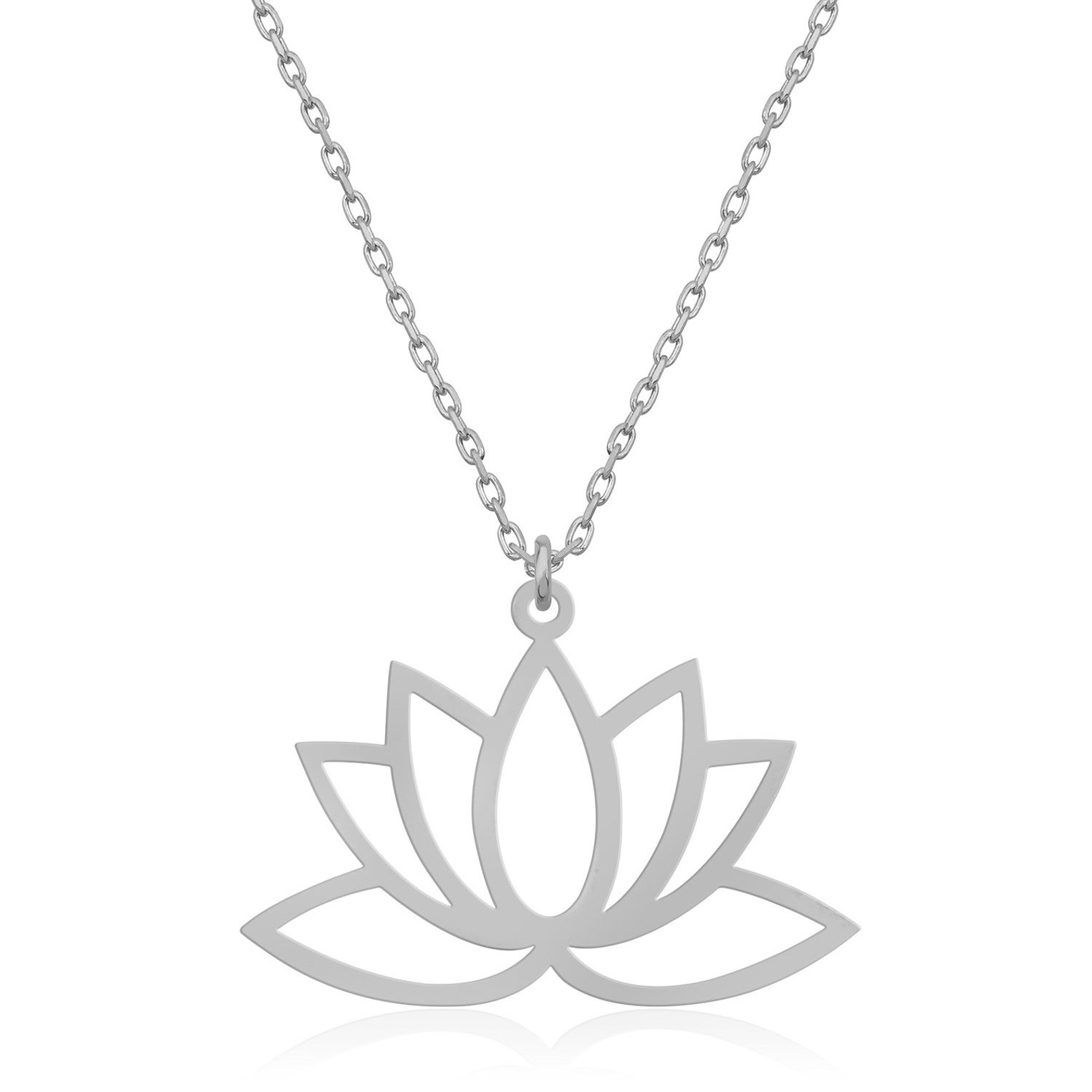 Gold Lotus Flower Necklace Lotus Flower Jewellery Lotus Etsy