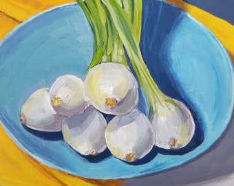 Onions Still Life