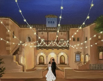 Custom Wedding Painting (example)