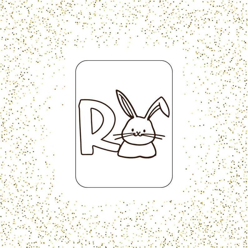 Animal Alphabet Coloring Pages | Kids Educational Activity (PDF) - Etsy ...