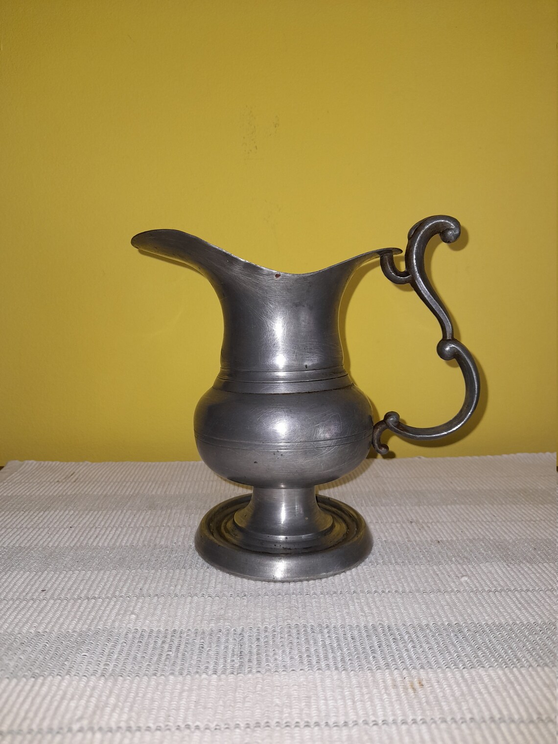 METAWA HOLLAND PEWTER Real 94 vintage Grand Pichet Creamer Etsy