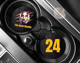 Kobe Bryant Los Angeles Lakers Basketball NBA Car Coasters