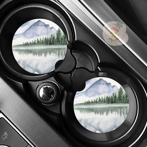 Mountains Adventure You Choose Car Coasters