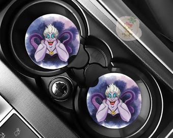 Disney Villains Halloween Car Coasters You Choose