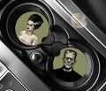 Scary Horror Movie Halloween Car Coasters
