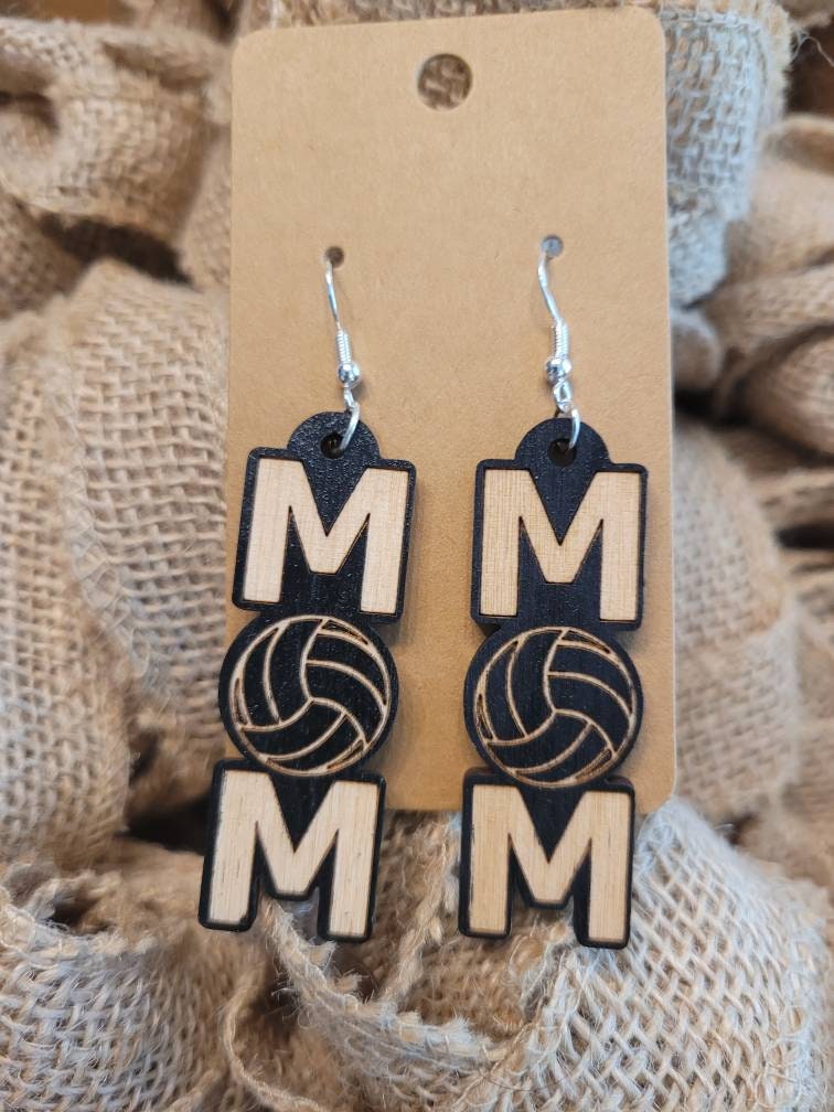 Sports earrings for Mom: Baseball, Basketball, Football, Golf, Soccer, –  uniquelykool