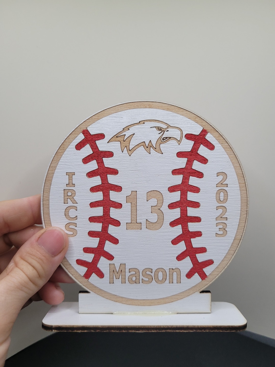 BASEBALL or SOFTBALL PLAQUE Mini Plaques Player Awards Coach Gift Score